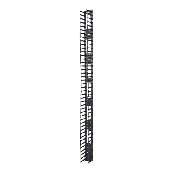 Gestionnaire de câbles vertical APC NetShelter AR7585, pour NetShelter SX 750 mm de large 45U, jeu de 2, 97 x 1981 x 160 mm