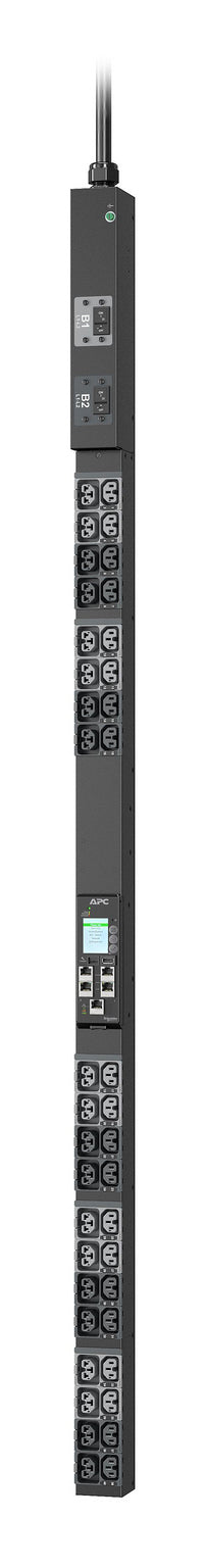 PDU de rack Advanced Gen 2 APC NetShelter APDU11151ME avec compteur, 5,0 kW, monophasé, 208 V, 30A, L6-30P, 40 prises
