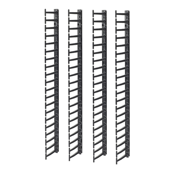 Gestionnaire de câbles vertical APC NetShelter AR7717A, pour armoire réseau NetShelter SX, jeu de 4, 25 x 1778 x 163 mm