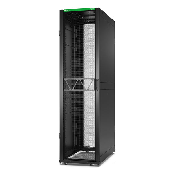 APC NetShelter SX AR3307B2 48U Gen 2 Server Rack Enclosure, 600 mm W x 1200 mm D, with Sides, Black