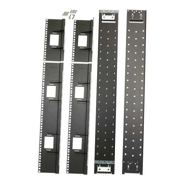 Ensemble de rails encastrés APC NetShelter SX AR7508 42U, 750 mm de large
