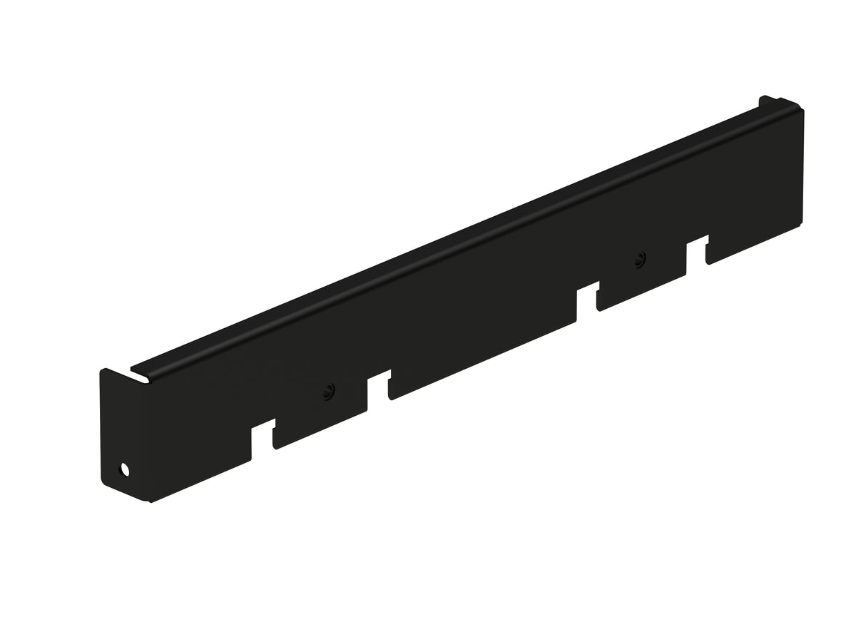Vertiv VR VRA1030 Cable Ladder Trough End Adapter Kit, Black