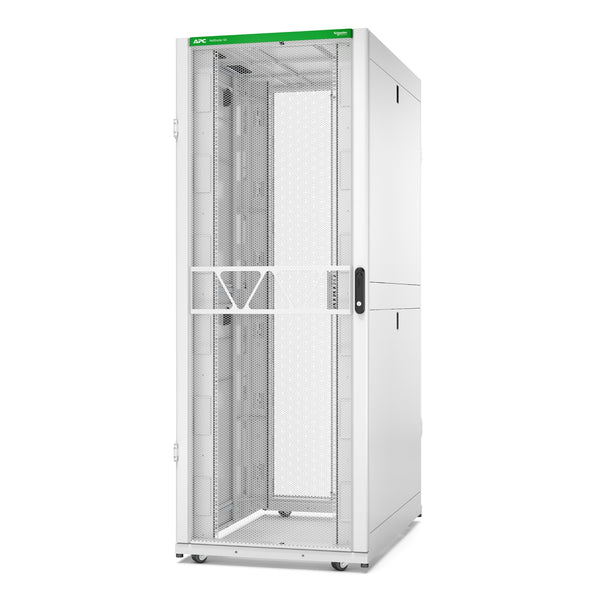 APC NetShelter SX AR3350W2 42U Gen 2 Server Rack Enclosure, 750 mm W x 1200 mm D, with Sides, White