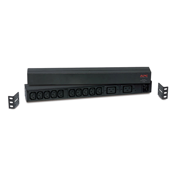 Bandeau d'alimentation (PDU) de base pour rack APC AP9559, 1U, 16 A, 208/230 V, entrée IEC 60320 C20, (10) C13 + (2) C19