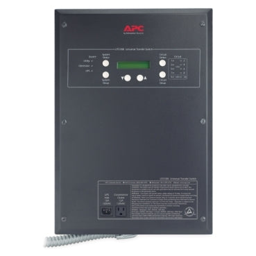 APC by Schneider Electric UTS10BI - Commutateur de transfert universel 10 circuits 120/240V