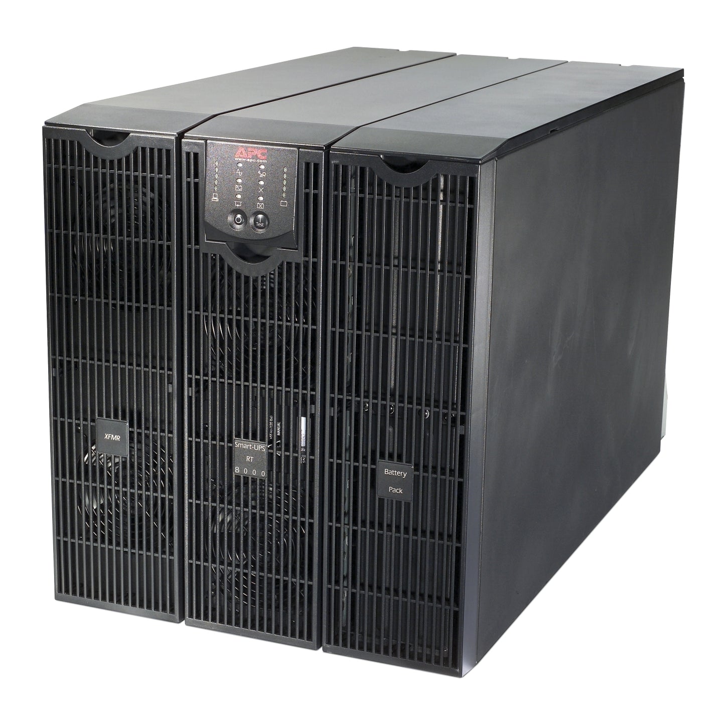 APC Smart-UPS RT 8kVA tour/Rack-mountable UPS - SURT8000XLT-1TF3 - Double Conversion Online UPS, 110 V AC,220 V AC, tour, 120 V AC,208 V AC, Hard Wire 3-wire, Smart-UPS RT, 17.90 Minute, 6.30 Minute, 8 kVA