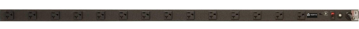 Vertiv Rack PDU - 0U, 120V, 20A, 5-20P, (14) 5-20R, Basic Standard