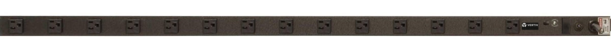 Vertiv Rack PDU - 0U, 120V, 15A, 5-15P, (14) 5-15R, Basic Standard