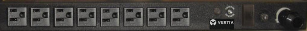 Vertiv Rack PDU - 0U/1U, 120V, 15A, 5-15P, (8) 5-15R, Basic Standard