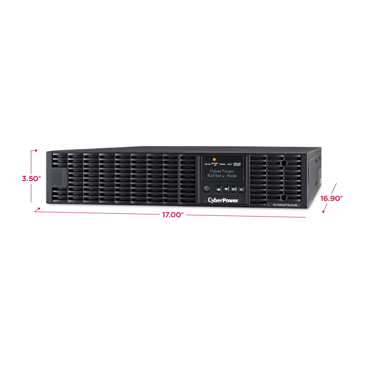 CyberPower OL1500RTXL2UN 1500VA / 1350W Online UPS (Rackmount (2U)) — Feature detail