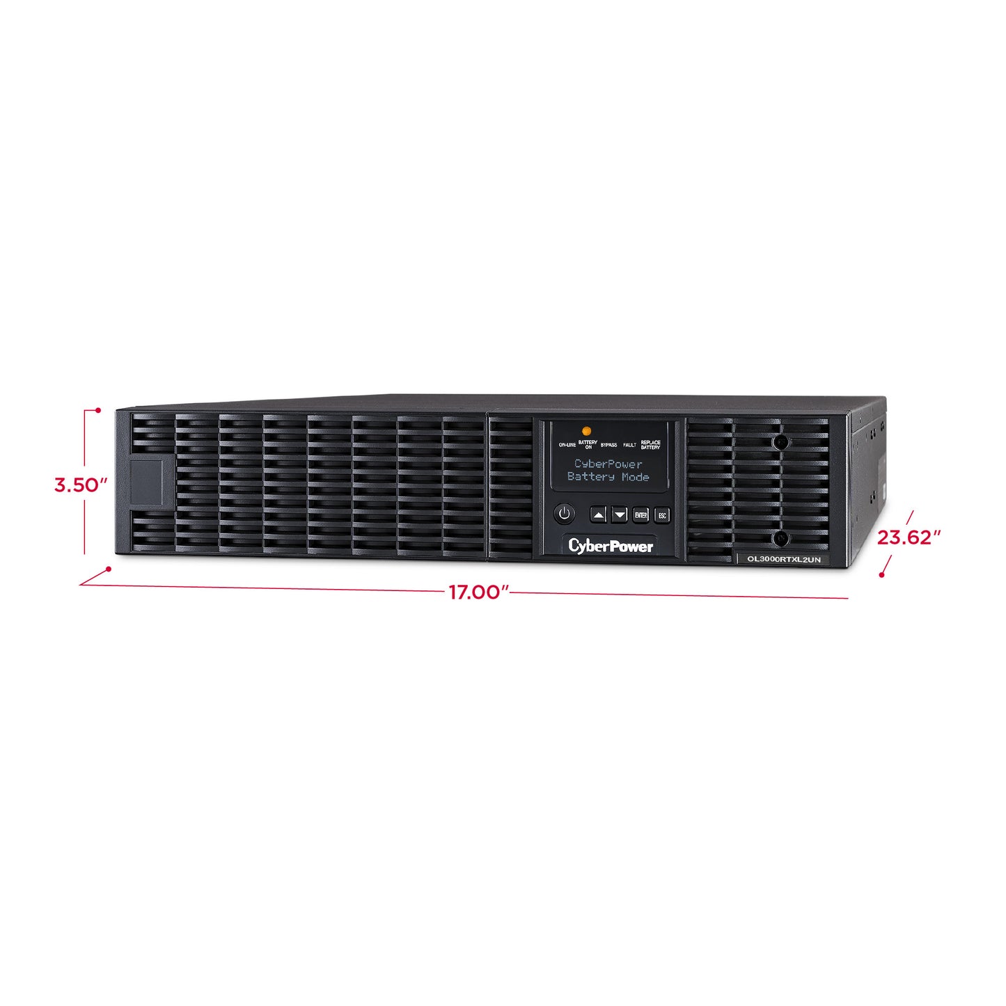 CyberPower OL3000RTXL2UN 3000VA / 2700W Online UPS (Rackmount (2U)) — Feature detail