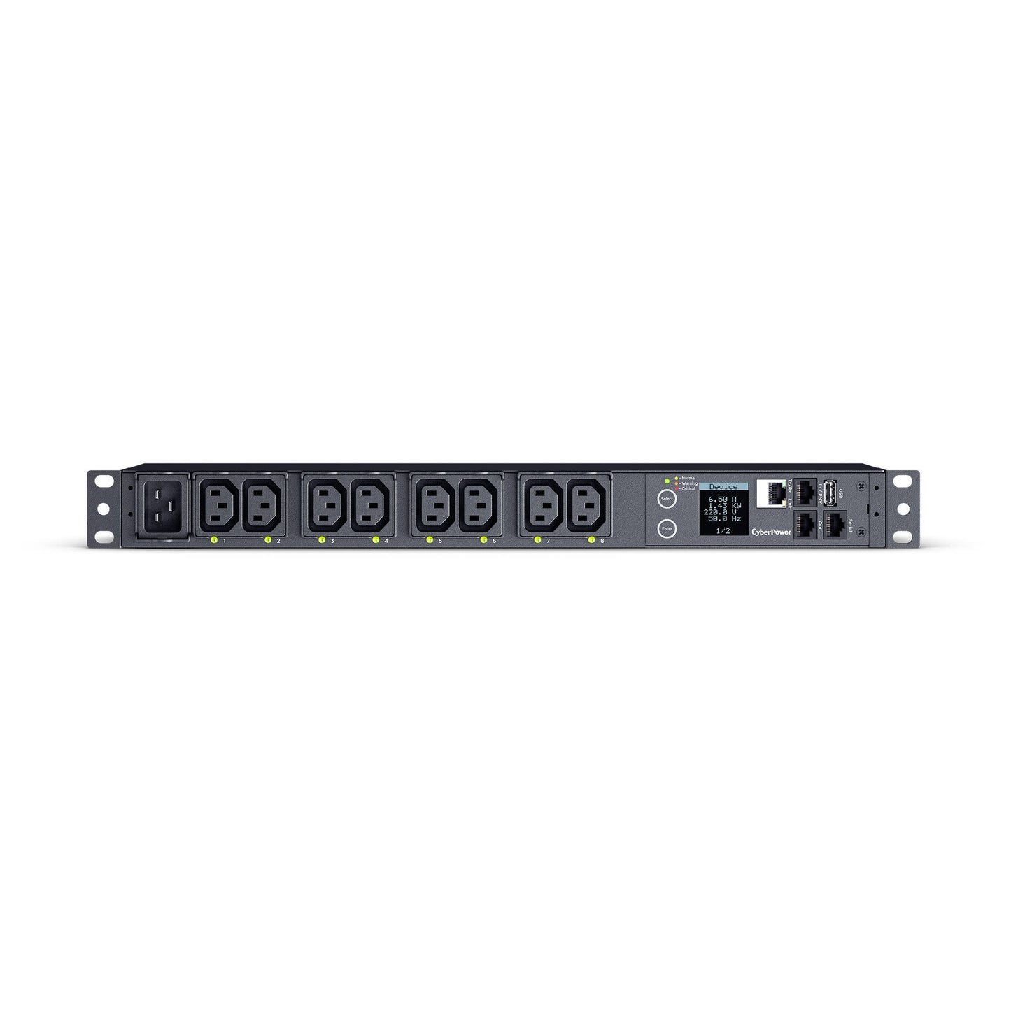 CyberPower 20A/100-240V 1U Switch PDU