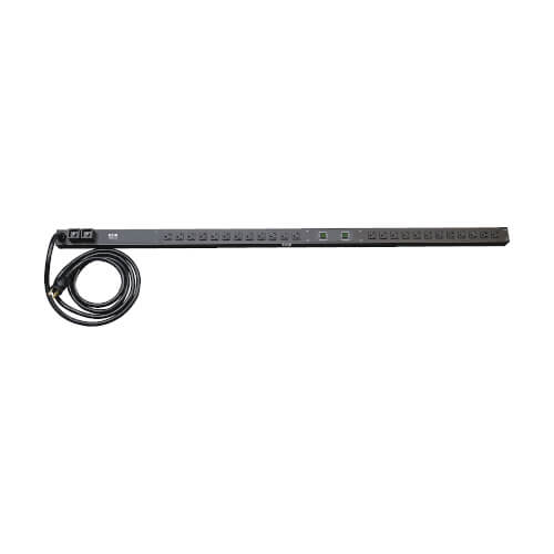 PDU avec compteur local Tripp Lite PDUMV30 monophasé 2,9 kW, prises 120 V (24 5-15/20R), L5-30P, cordon de 10 pi (3,05 m), 0U vertical