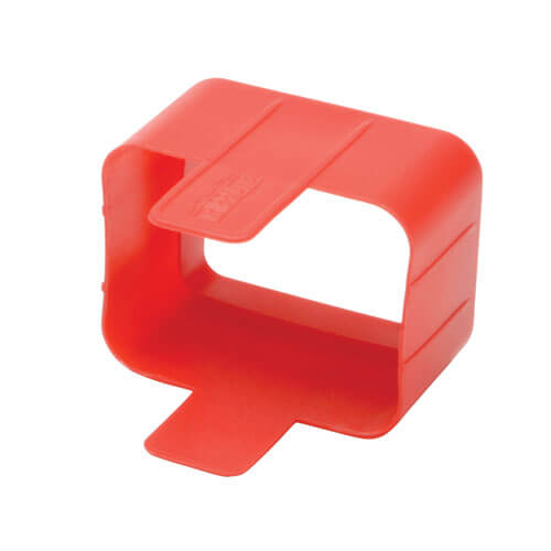 Inserts de verrouillage de fiche Tripp Lite PLC19RD (cordon C20 vers prise C19), rouges, paquet de 100