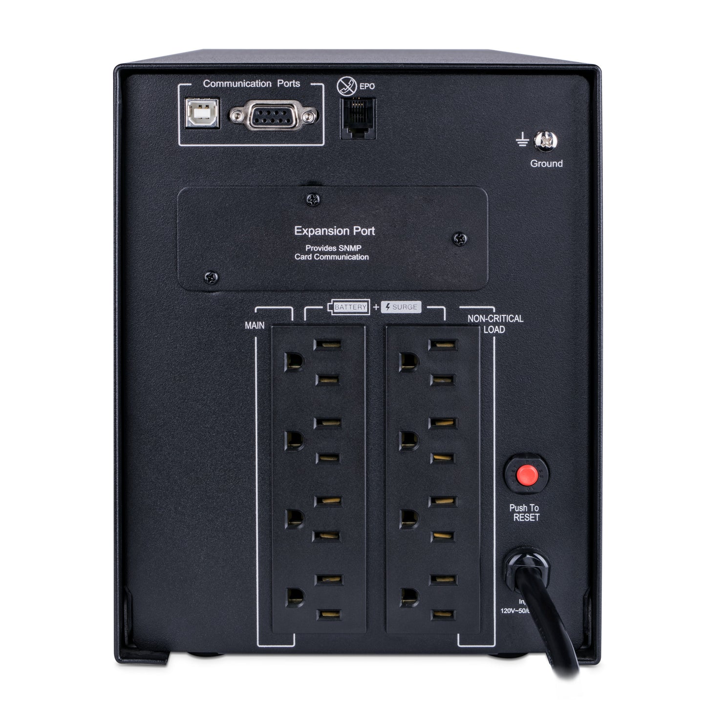 CyberPower PR1000LCD 1000VA Line Interactive UPS (Mini-Tower) — Feature detail
