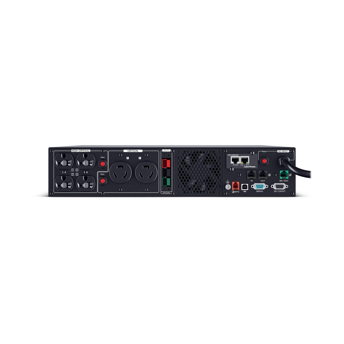 CyberPower PR2200RTXL2UHVAN 2200VA / 2200W Line Interactive UPS (Rack/Tower) — Right angle