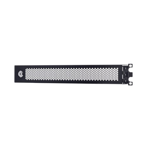 Tripp Lite SmartRack SR1UCAGE Hinged Standoff Security Cage for Rack Equipment, 1U, Front