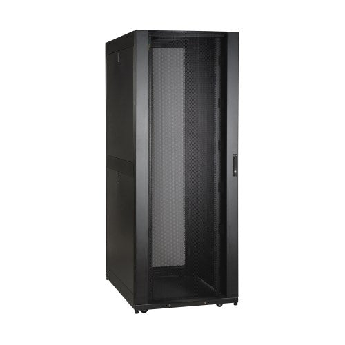 Armoire de baie Tripp Lite SmartRack SR45UBWDSP1 45U, profondeur standard, large, portes et panneaux latéraux inclus, emballage sur palette antichoc