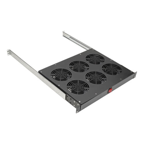 Plateau de ventilation Tripp Lite SRFANTRAY6 pour racks 19 po, 1U, 6 ventilateurs haute performance 120 V, 576 PCM, entrée C14