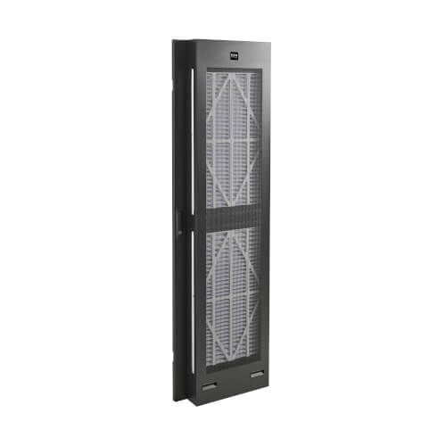 Tripp Lite SmartRack SRFFD4224 Fan Front Door Kit for Standard-Width 42U Rack Enclosure Cabinets, 12 120V Fans, 5-15P Plug