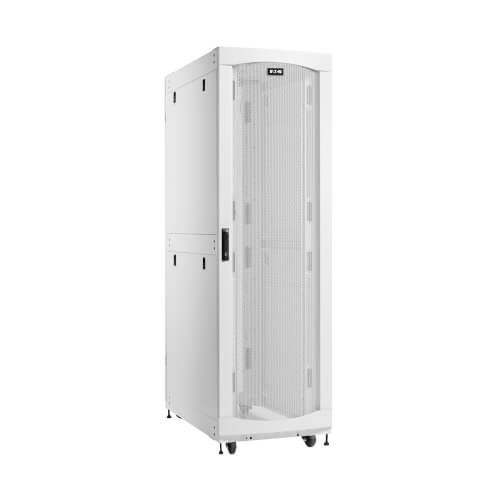 Tripp Lite SmartRack SRH45UW 45U Standard-Depth Standard-Width Heavy-Duty Rack Enclosure Cabinet for AI Servers, White