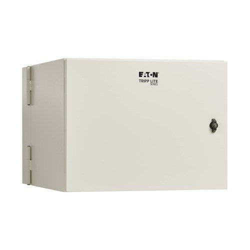 Boîtier industriel mural Tripp Lite SmartRack SRN4G9US 9U, NEMA 4, verrouillable, en métal, dos à charnières, profondeur de 28 po, gris