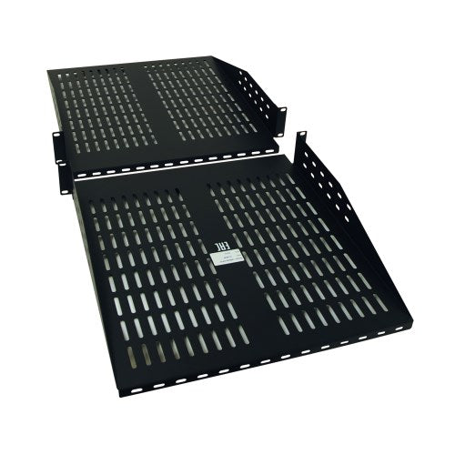 Tripp Lite SmartRack SRSHELF2PX2 2U Cantilever Double-sided Fixed Shelf (60 lbs / 27.2 kgs capacity each side; 36 in./914 mm Deep)