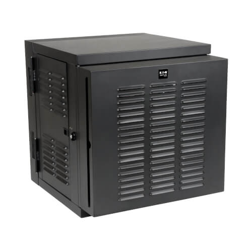 Tripp Lite SmartRack SRW12USNEMA 12U Switch-Depth Wall-Mount Small Rack Enclosure for Harsh Environments, Hinged Back