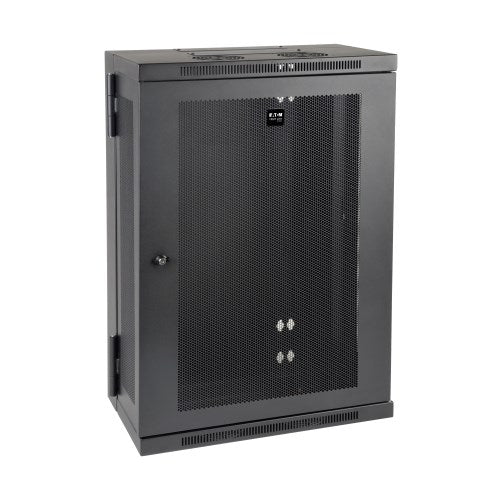 Armoire murale mi-hauteur Tripp Lite SmartRack SRW18US13 18U, profondeur panneau de brassage, profil bas, dos à charnières