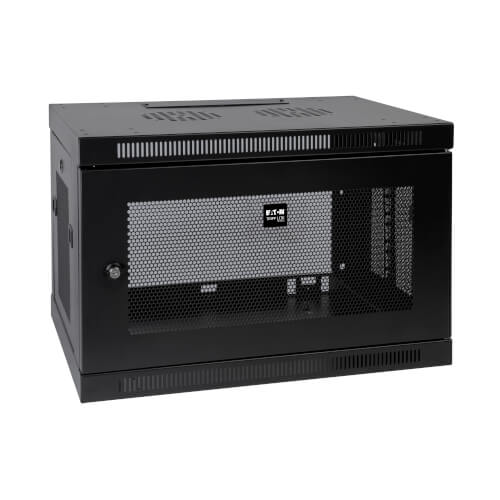 Tripp Lite SmartRack SRW9U 9U Low-Profile Switch-Depth Wall-Mount Mini Rack Enclosure
