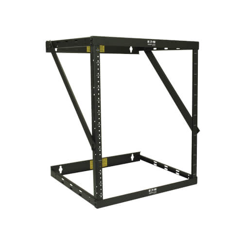 Tripp Lite SmartRack SRWO8U22MD 8U/12U/22U Expandable Very Low-Profile Patch-Depth Wall-Mount 2-Post Open-Frame Rack