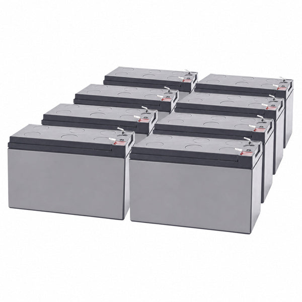 PowerVar Security Plus Series UPS 2000VA 1800W ABCDEF2000-11 Compatible Replacement Battery Set