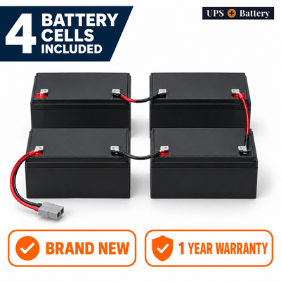 Batterie de remplacement pour CyberPower Systems Smart App Sinewave montage en rack - compatible RBN1290X4