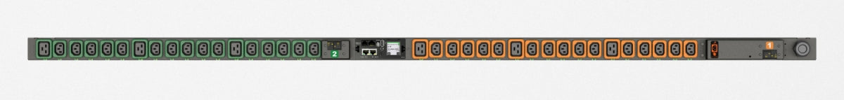 Vertiv Rpdu, Switched UNIT Level Monitoring EC, 30A, 208V, 4.9KW, Vertical, (30) Locking IEC C13, (6) Locking IEC C19, 10FT / 3M Power CORD with