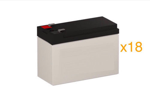 Dell 5600W / 8000VA H955N RM 4U UPS Battery Set (Replacement)-UPSPLUSBATTERY