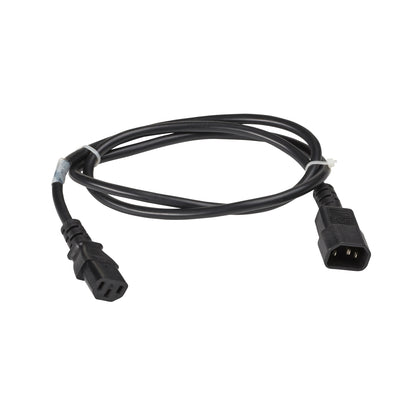 Eaton 010-0028 Power Cord, IEC320-C14 to IEC320-C13, 4 ft