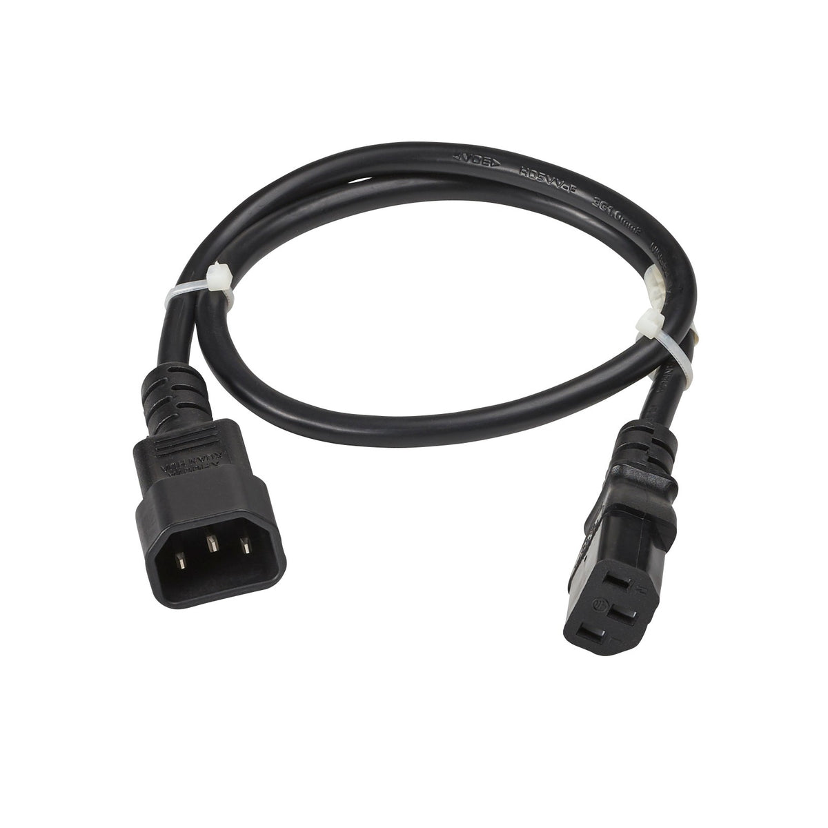 Eaton 010-0029 Power Cord, IEC320-C14 to IEC320-C13, 2 ft