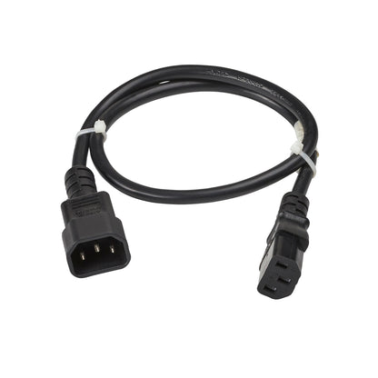 Eaton 010-0029 Power Cord, IEC320-C14 to IEC320-C13, 2 ft