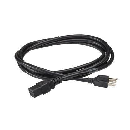 Eaton ePDU Cable 010-9334, NEMA 5-15P input, 120-240 V, 12 A, (1) C19 outlet
