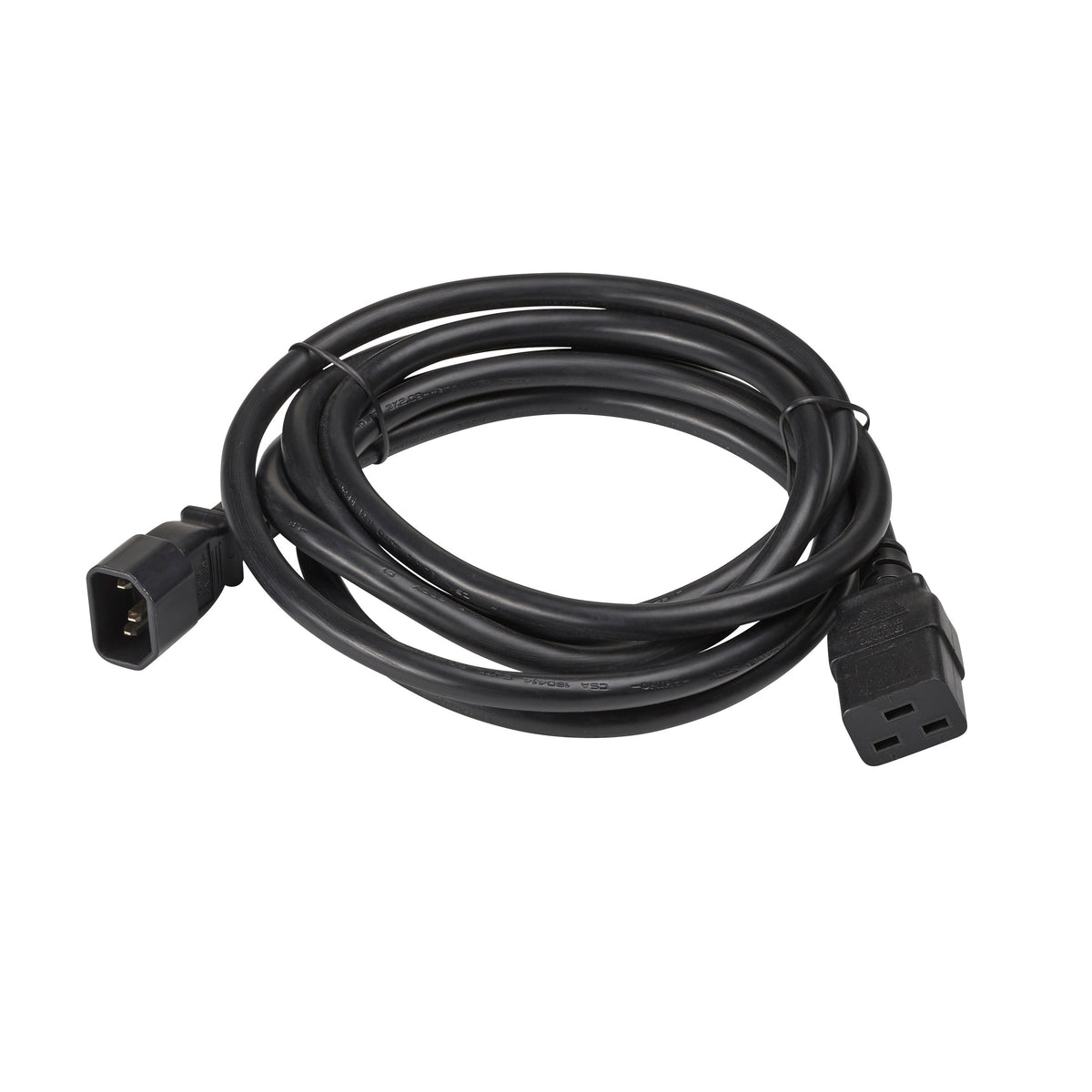 Eaton 010-9365 Power Cord, IEC320-C14 to IEC320-C19, 8 ft