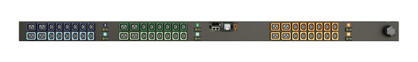 PDU de rack surveillé Vertiv Geist VP4N60A3, 48 prises (C13), fiche IEC 60309, 200-240 V Delta, 60A, vertical