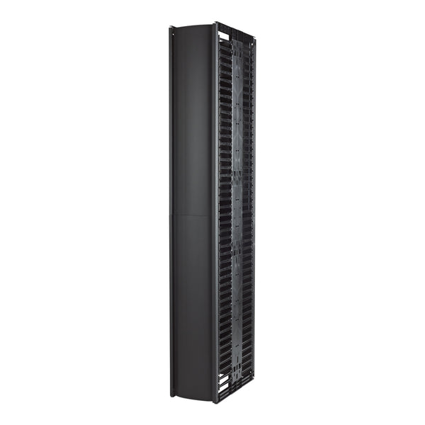 Gestionnaire de câbles vertical APC Valueline AR8775 pour bâtis à 2 et 4 montants, 84 po H x 12 po L, double face avec portes