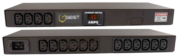 PDU de rack de base Vertiv Geist 12114, 16 prises (C13), fiche C20, 100-120/200-240 V, 20A, 0U, horizontal