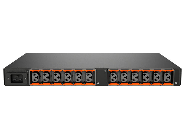 PDU de rack commuté Vertiv Geist VP5U21A0, 12 prises (C13, C19), 100-240 V, 20A, 1U, horizontal