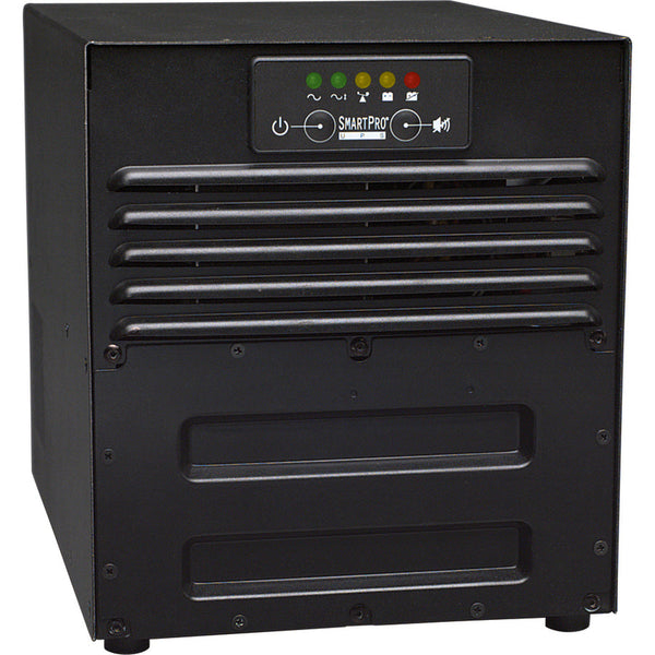 Tripp Lite by Eaton SMART700DV 700VA Dual Voltage Tower Line Interactive UPS TAA Compliant - SMART700DV - Line-interactive UPS, 110 V AC, Tower, 120 V AC, IEC 320-C14, SmartPro, 55 Minute, 22 Minute, 700 VA/450 W-UPSPLUSBATTERY