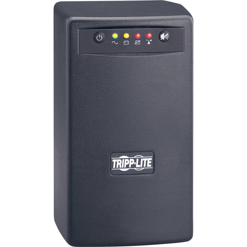Tripp Lite by Eaton SmartPro 550VA UPS - SMART550USB - Line-interactive UPS, 120 V AC, Tower, Pulse-width Modulated Sine Wave, 120 V AC, NEMA 5-15P, SmartPro, 15 Minute, 4 Minute, 550 VA/300 W-UPSPLUSBATTERY