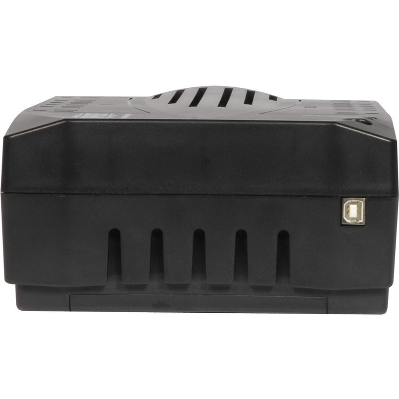 Tripp Lite by Eaton AVR 900VA Desktop UPS - AVR900U - Line-interactive UPS, 120 V AC, Ultra-compact Desktop/Tower/Wall Mount, Pulse-width Modulated Sine Wave, 110 V AC,115 V AC,120 V AC, NEMA 5-15P, AVR, 10 Minute, 2.70 Minute, 900 VA/480 W-UPSPLUSBATTERY
