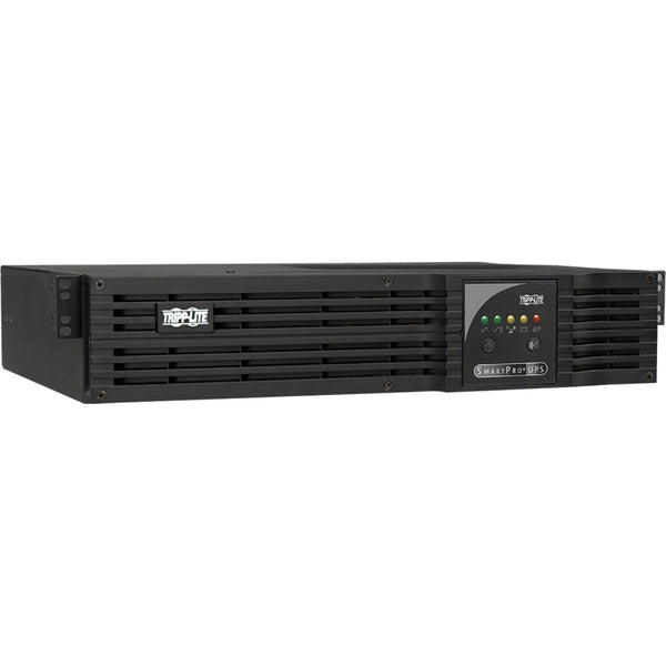Tripp Lite SMART1500CRMXL 1500VA Tower/Rack-mountable UPS - SMART1500CRMXL - Line-interactive UPS, 110 V AC, Rack/Tower, 2U, 120 V AC, NEMA 5-15P, 14 Minute, 6 Minute, 1.50 kVA/1.44 kW-UPSPLUSBATTERY