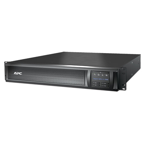 APC Smart-UPS X 1500 VA Tower/Rack Mountable UPS - SMX1500RM2U - Line-interactive UPS, 110 V AC, Rack/Tower, 2U, 120 V AC, NEMA 5-15P, Smart-UPS X, 17.20 Minute, 5.80 Minute, 1.50 kVA/1.20 kW