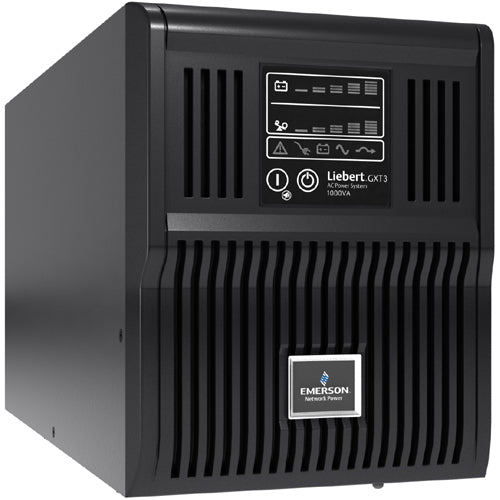 Vertiv Liebert GXT3 1000VA UPS, Mini-tour Model, UL/c-UL Listed, 120VAC (GXT3-1000MT120) - 2U tour - 3 Hour Recharge - 5 min autonomie - 120 V AC entrée - 127 V AC, 127 V AC, 115 V AC, 127 V AC sortie - USB - 6 x NEMA 5-15R - SNMP Manageable